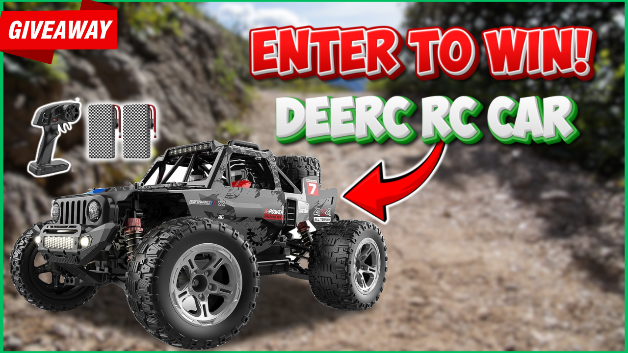 DEERC 207E RC Car Giveaway – Win Big Now