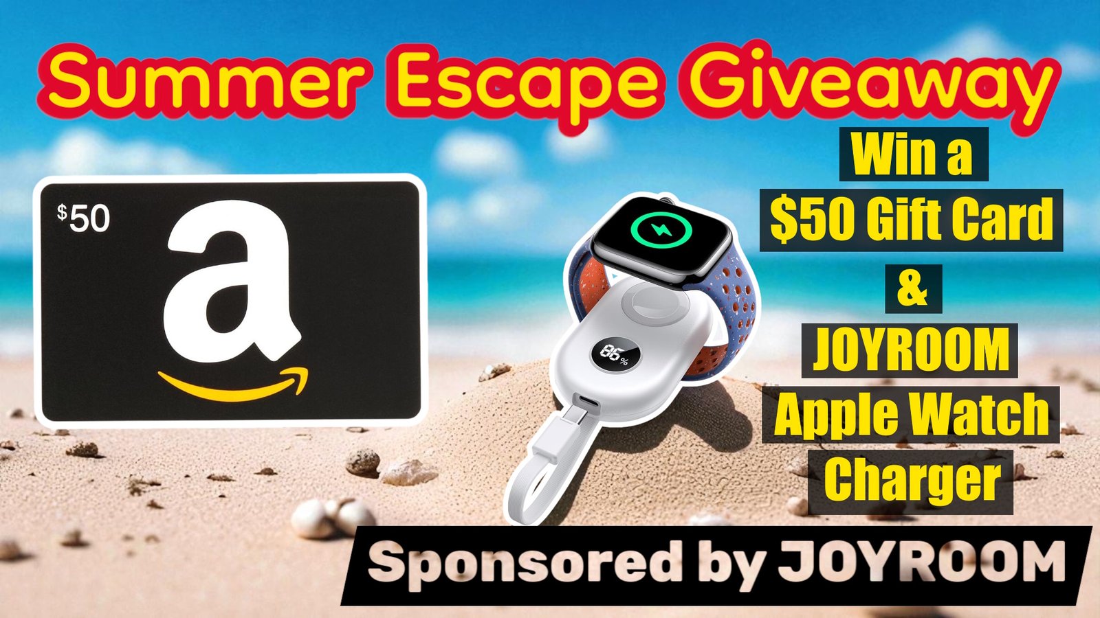 Enter the JOYROOM Summer Escape Giveaway – Win Big Now